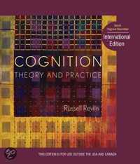 Cognition Theory and Practice