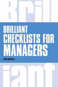 Brilliant Checklists for Managers