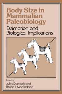 Body Size in Mammalian Paleobiology