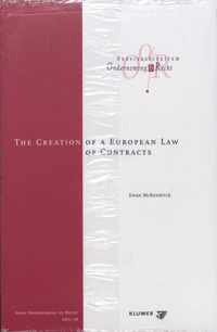 The creation of a European law of contracts