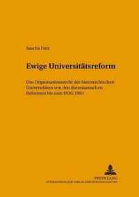 Ewige Universitaetsreform