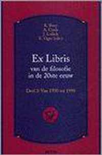 Ex libris van de filosofie in de 20ste eeuw. Deel 2: van 1950 tot 1998