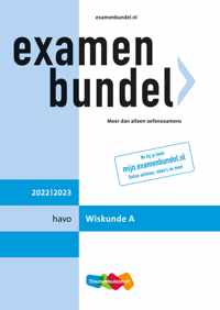 Examenbundel havo Wiskunde A 2022/2023 - N.C. Keemink - Paperback (9789006639971)