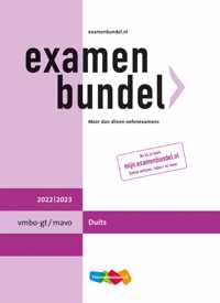 Examenbundel vmbo-gt/mavo Duits 2022/2023 - Marco van Rossum - Paperback (9789006639896)