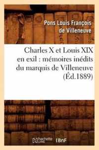 Charles X Et Louis XIX En Exil