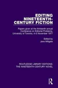 Editing Nineteenth-Century Fiction