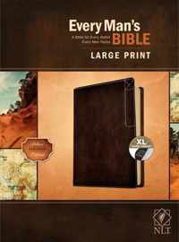 NLT Every Man's Bible, Large Print, Deluxe Explorer Edition