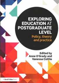Exploring Education at Postgraduate Level