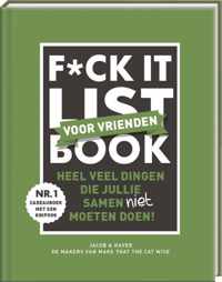 F*ck it list book voor vrienden - Imagebooks Factory - Hardcover (9789464080810)
