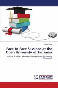 Face-to-Face Sessions at the Open University of Tanzania