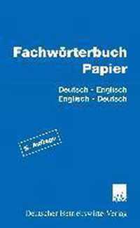 Fachworterbuch Papier