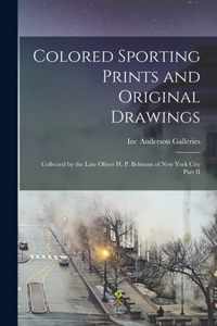 Colored Sporting Prints and Original Drawings