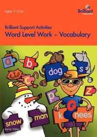 Word Level Work - Vocabulary