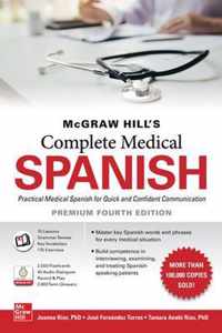 McGraw Hill's Complete Medical Spanish, Premium Fourth Edition