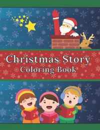 Christmas Story Coloring Book