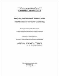 Analyzing Information on Women-Owned Small Businesses in Federal Contracting