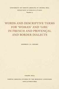 Words and Descriptive Terms for   Woman   and   Girl   in French, Provencal, and Border Dialects