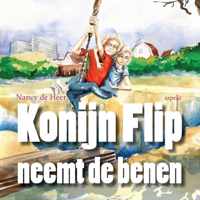 Konijn Flip neemt de benen