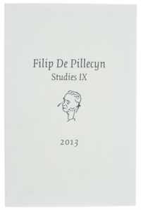 Filip de pillecyn studies ix