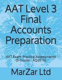 AAT Level 3 Final Accounts Preparation