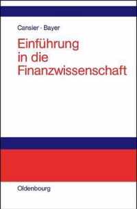 Einfuhrung in die Finanzwissenschaft