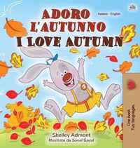 I Love Autumn (Italian English Bilingual Children's Book)