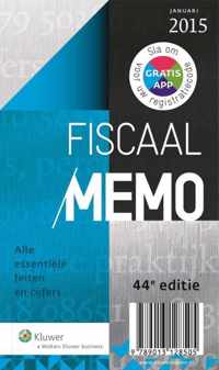 Fiscaal memo Januari 2015