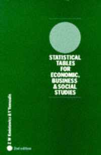 Statistical Tables