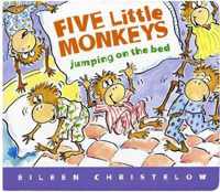 Five Little Monkeys Jumping on the Bed Lap Board Book