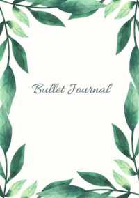 Mijn Bullet Journal |A5 Notebook Botanisch Leaves Bladeren De natuur | Notitieboek Met Dotted Papier Met 120 Pagina&apos;s | Prachtig Schrijven - Mooie