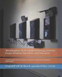 Washington State Limited Energy License Exam Review Questions and Answers