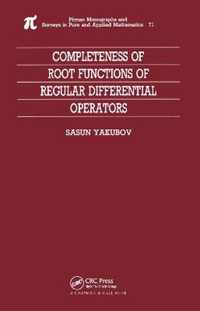 Completeness of Root Functions of Regular Differential Operators