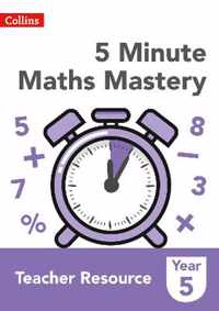 Collins Ks2 Revision and Practice - 5 Minute Maths Mastery Book 5