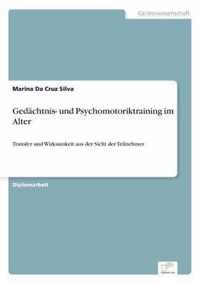 Gedachtnis- und Psychomotoriktraining im Alter