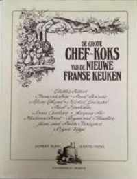 Grote chef-koks van de nieuwe Franse keuken