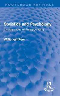 Stylistics and Psychology