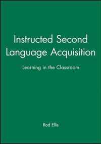 Instructed Second Language Acquisition