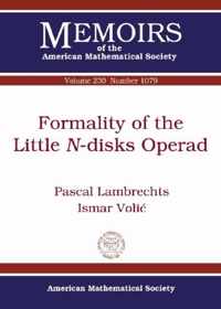 Formality of the Little N-disks Operad