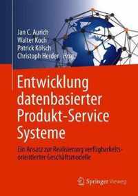 Entwicklung datenbasierter Produkt Service Systeme