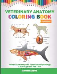 Veterinary Anatomy Coloring Book