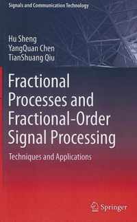 Fractional Processes and Fractional-Order Signal Processing