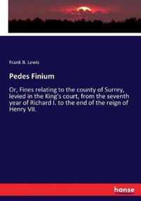 Pedes Finium