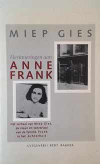 Herinneringen aan Anne Frank