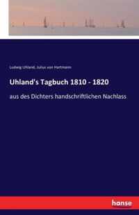 Uhland's Tagbuch 1810 - 1820