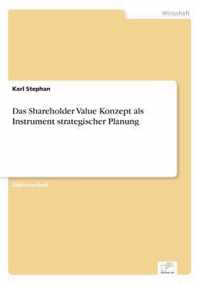 Das Shareholder Value Konzept als Instrument strategischer Planung