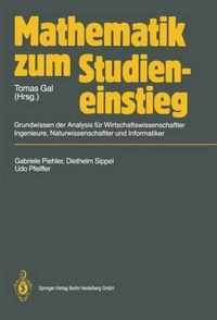 Mathematik Zum Studieneinstieg