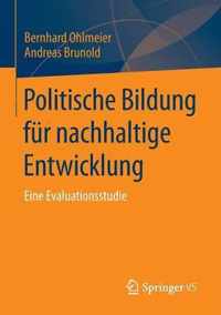 Politische Bildung Fur Nachhaltige Entwicklung