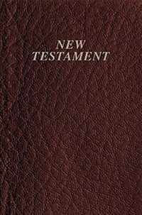 KJV, Vest Pocket New Testament, Leathersoft, Burgundy, Red Letter