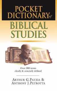 Pocket dictionary of Biblical studies