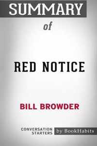 Summary of Red Notice by Bill Browder